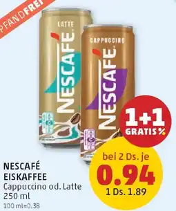 PENNY Nescafé eiskaffee Angebot