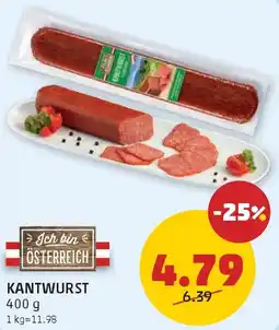 PENNY Kantwurst Angebot