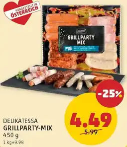 PENNY Delikatessa grillparty-mix Angebot