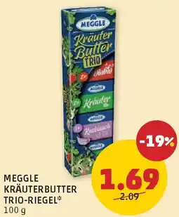 PENNY Meggle kräuterbutter trio-riegel Angebot