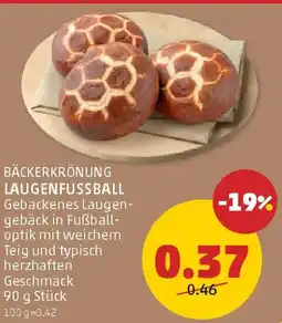 PENNY Bäckerkrönung laugenfussball Angebot