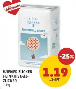 PENNY Wiener zucker feinkristall- zucker Angebot