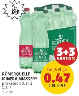 PENNY Römerquelle mineralwasser Angebot