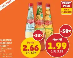 PENNY Mautner markhof sirup Angebot