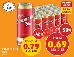 PENNY Schwechater bier Angebot