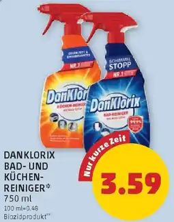 PENNY Danklorix bad- und küchen- reiniger Angebot