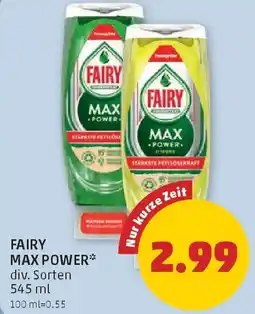 PENNY Fairy max power Angebot