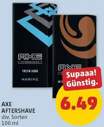 PENNY Axe aftershave Angebot