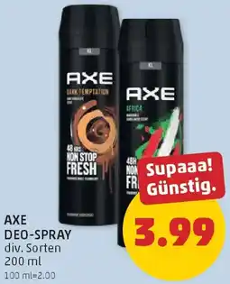 PENNY Axe deo-spray Angebot