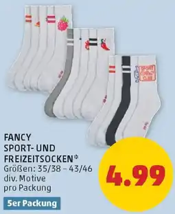 PENNY Fancy sport- und freizeitsocken Angebot