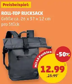 PENNY Roll-top rucksack Angebot