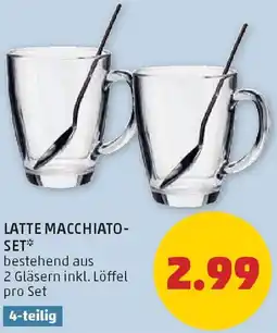 PENNY Latte macchiato- set Angebot