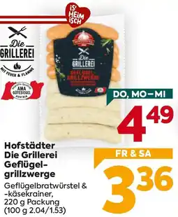 Billa Hofstädter Die Grillerei Geflügel- grillzwerge Angebot