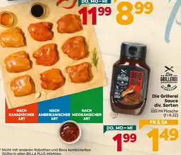 Billa Die grillerei sauce Angebot