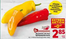 Billa Da komm' ich her! Spitzpaprika bunt Angebot