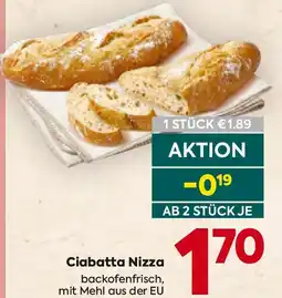 Billa Ciabatta Nizza Angebot