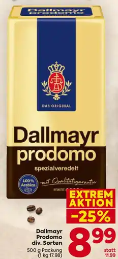 Billa Dallmayr Prodomo Angebot