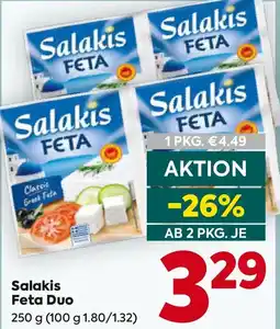 Billa Salakis Feta Duo Angebot