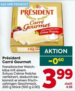Billa Président Carré Gourmet Angebot