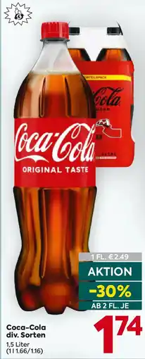Billa Coca-Cola Angebot