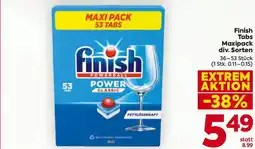 Billa Finish Tabs Maxipack Angebot