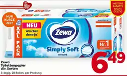 Billa Zewa Toilettenpapier Angebot