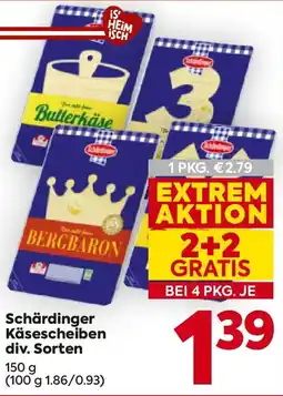 Billa Schärdinger Käsescheiben Angebot