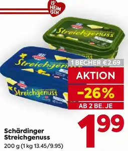 Billa Schärdinger Streichgenuss Angebot