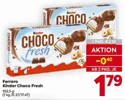 Billa Ferrero Kinder Choco Fresh Angebot