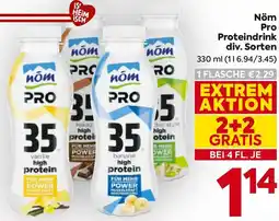 Billa Nöm Pro Proteindrink Angebot