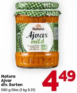 Billa Natura Ajvar Angebot