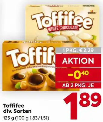 Billa Toffifee Angebot