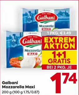 Billa Galbani Mozzarella Maxi Angebot