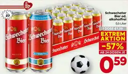 Billa Schwechater Bier od. alkoholfrei Angebot