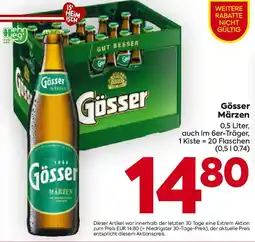 Billa Gösser Märzen Angebot