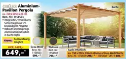 Norma Chillroi Aluminium-Pavillon Pergola Angebot