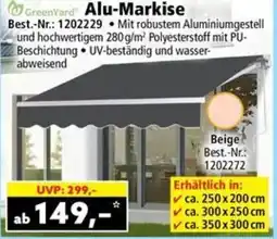 Norma GreenYard Alu-Markise Angebot