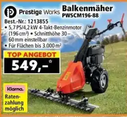 Norma Prestige Works Balkenmäher Angebot