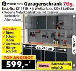 Norma Prestige Works Garagenschrank Angebot