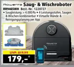 Norma Rowenta saug- & wischroboter Angebot