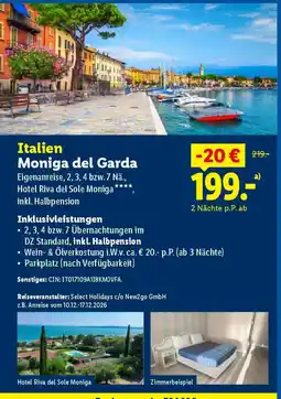 Lidl Italien moniga del garda Angebot