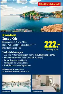 Lidl Kroatien Insel Krk Angebot
