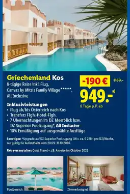 Lidl Griechenland kos Angebot