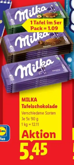 Lidl Milka tafelschokolade Angebot
