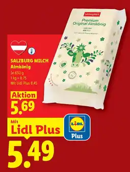 Lidl Salzburg milch almkönig Angebot