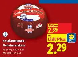 Lidl Schärdinger geheimratskäse Angebot