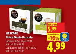 Lidl Nescafe dolce gusto kapseln Angebot
