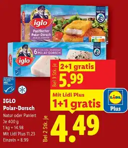 Lidl Iglo polar dorsch Angebot