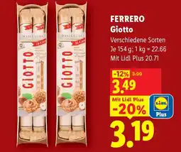 Lidl Ferrero giotto Angebot