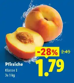 Lidl Pfirsiche Angebot